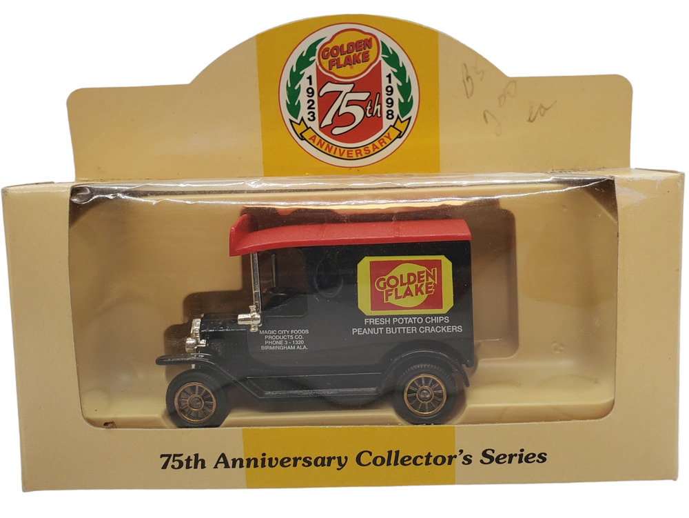 Vintage 1998 Golden Flake Die-Cast 75th Anniversary Lledo England Truck NIB